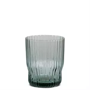 Nkuku Fali Glass Tumbler Blue
